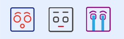 个性表情-方块表情图标免费下载